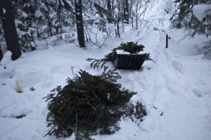 winter camping